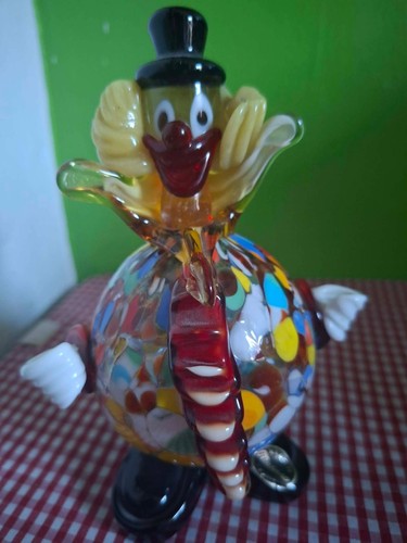 Clown vetro murano glass - vetro,