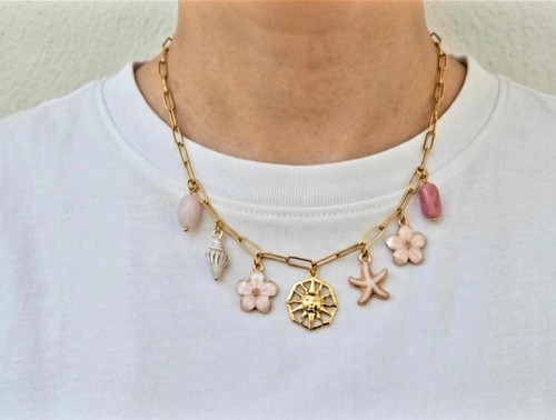 Collana donna catena - collana, oro