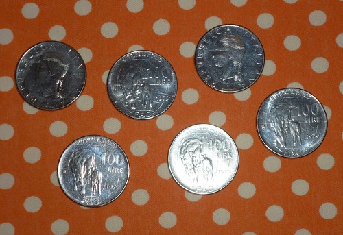 Lotto monete 100 lire - lotto,
