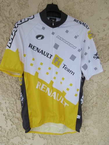 Maillot cycliste renault - maillot,