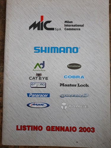 Catalogo shimano 2003 vintage - catalogo,