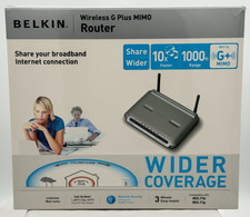 Belkin Wireless G Plus router