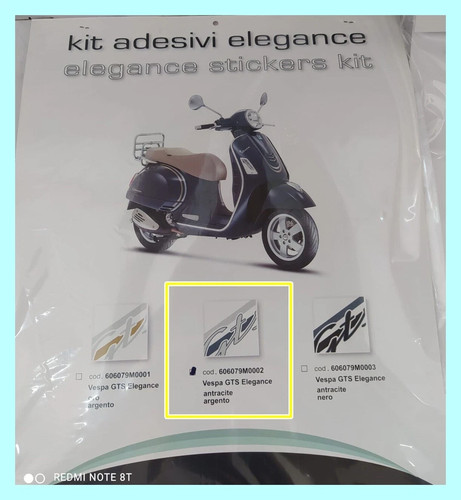 Kit adesivi grafiche originali - adesivi,