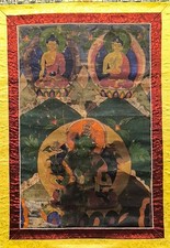 Tara Thangka Tangka verde