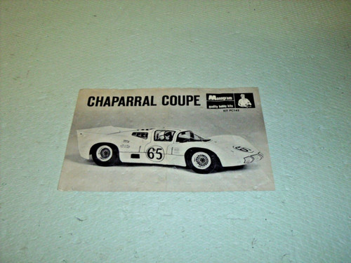 Monogram istruzioni chaparral - monogram,