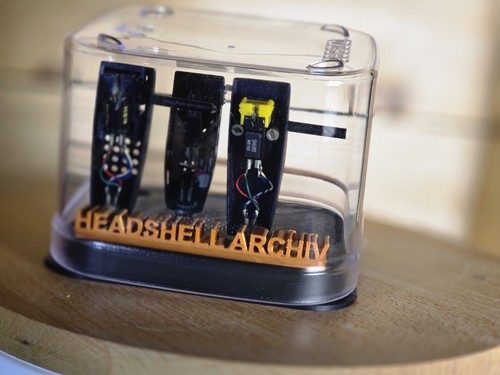 Headshell box cartridge keeper - headshell,