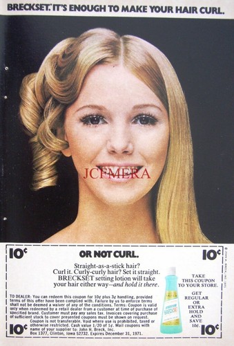 Breckset setting lotion 1971 - setting,