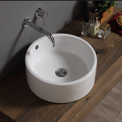 Lavabo appoggio circolare - lavabo, da