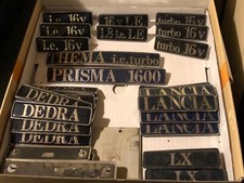 lancia thema  i. e.  turbo targhetta posteriore