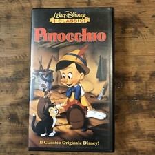 PINOCCHIO - WALT DISNEY - IL CLASSICO ORIGINALE DISNEY VHS VIDEOCASSETTA OTTIMA