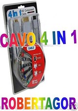 CAVO HD 4 IN 1 CONSOLE per PS2