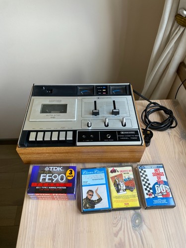Cassette deck stereo vintage - stereo,