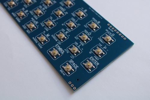 Tastiera smd blu arlecchino - arlecchino, zx