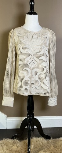 Top cupio pizzo marrone con - in,