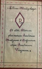 manoscritto su pergamena