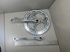 Guarnitura Magistroni 170 acciaio corone Simplex 51-47  bici epoca vintage