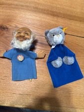 Coppia di pupazzi a mano