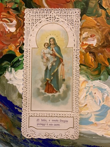 Santino merlettato trinato - , o