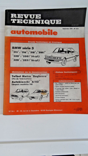 Rta 414 1981 - rta, bmw