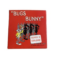 Pellicola Super 8mm Colore Bugs Bunny A Sud In Cerca Di Fortuna Looney Tunes