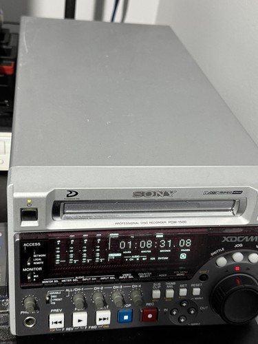 Sony pdw 1500 xdcam - sony, pdw-1500