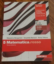 5 Matematica.rosso Bergamini Barozzi Trifone - 9788808749185