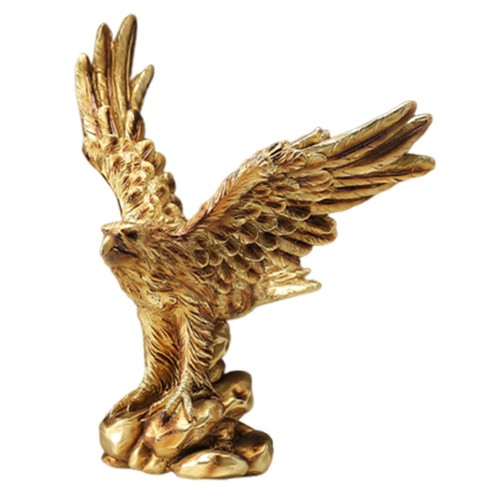 Statua aquila resina - di,
