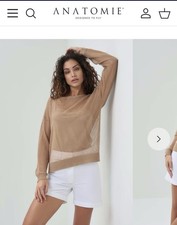 Maglione maglia aperta
