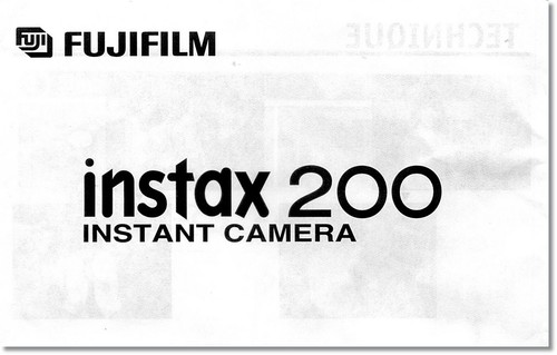 Fujifilm instax 200 - instax,