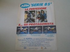 advertising Pubblicità 1985 MOTO KTM SERIE '85 125/250 CROSS ENDURO/500
