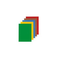 Copertine rilegatura Video - A4 - R20 - 180 micron - rosso trasparente - Sei Rot