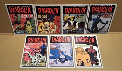 Diabolik cartoline kover - 7,
