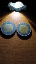 rarissima 500 lire con errore di conio sul viso