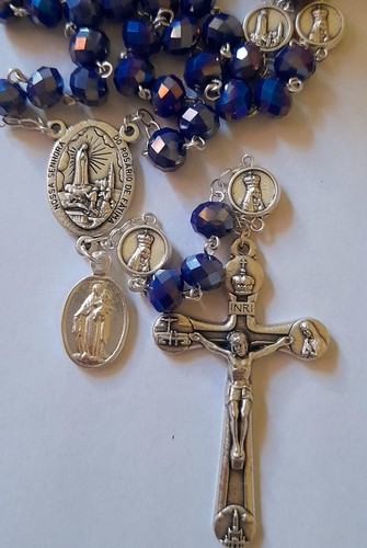 Bellissima rondelle blu 7mm