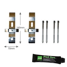 KIT RACCORDI PERNO PASTIGLIA