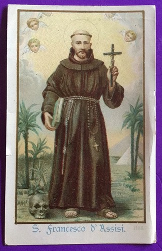 Santino holy card san - holy,