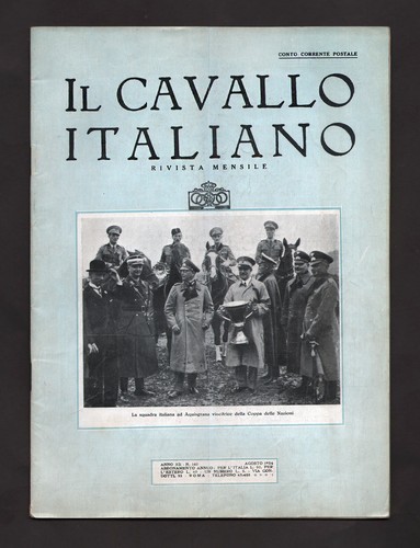 Cavallo italiano anno - anno, xii