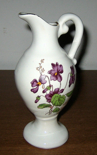 Vaso anfora capodimonte - vaso,