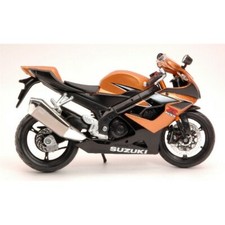 SUZUKI GSX-R1000 GOLD METALLIC 1:12 Maisto Moto Die Cast Modellino