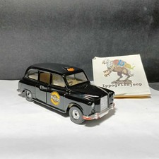 Modellino Corgi Austin London Taxi nero originale made in GB scala 1:43 raro
