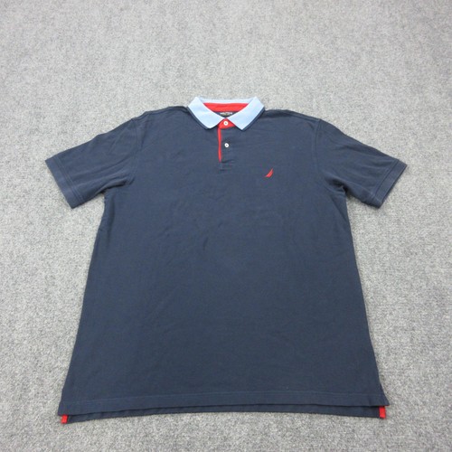 Polo nautica uomo blu 100 - nautica,