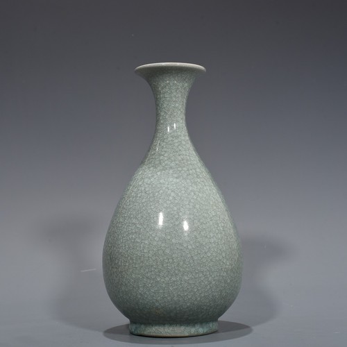 Antico vaso crepa ghiaccio - , 12"