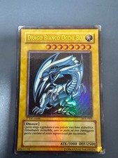 Yu-Gi-Oh! “Drago bianco occhi blu”, 1^ edizione, ultra rara