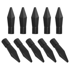  10 pezzi di freccia in gomma sicuri per accessori per la caccia all'aperto per