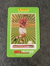 Scheda Telefonica I Grandi Acquisti Panini 1998-99 Nakata