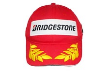 Cappello estivo rosso vintage