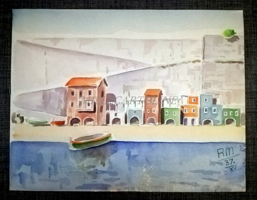 Disegno colorato acquarello - disegno,