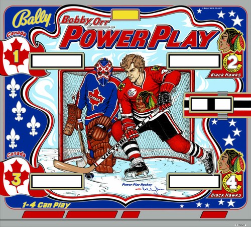Vetro posteriore flipper - , bally
