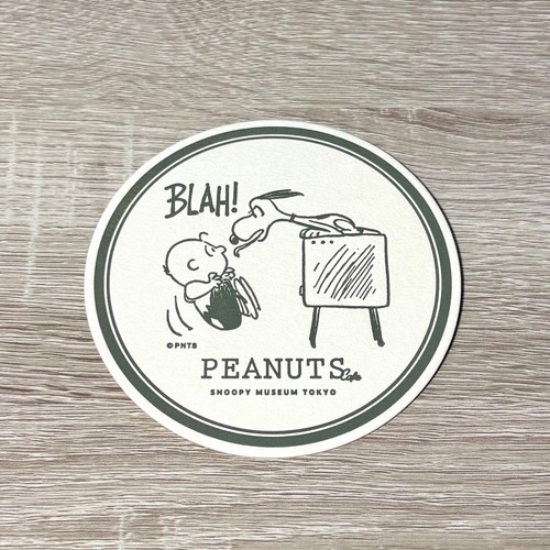 Sottobicchiere peanuts cafe - peanuts,