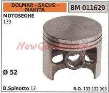 Pistone motosega 133  Ø 52 mm